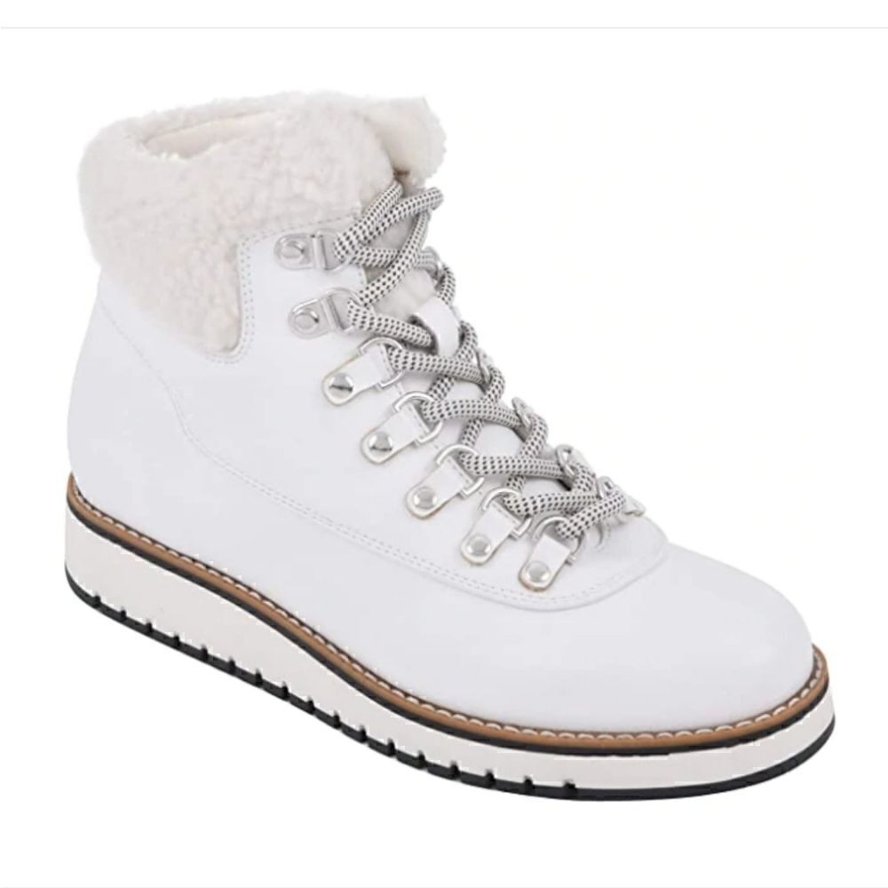 Cliffs-White Mountain hiker ankle lace up booties white women’s size 8 NWT